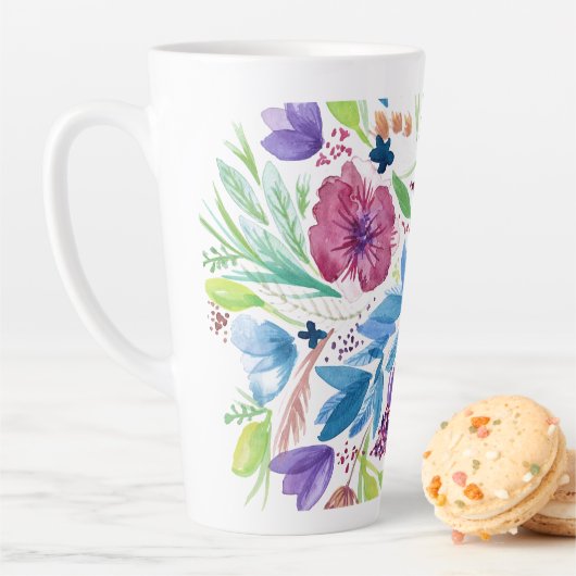 Blume Milchtasse (Beispiel)