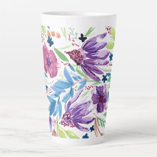 Blume Milchtasse (Vorderseite)