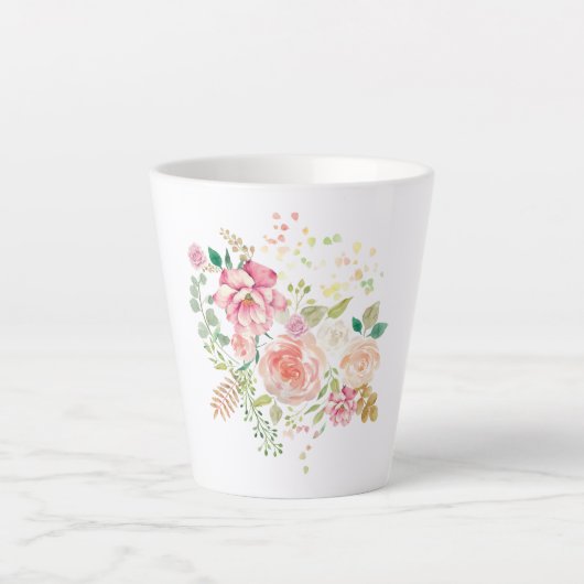 Blume Milchtasse (Vorderseite)