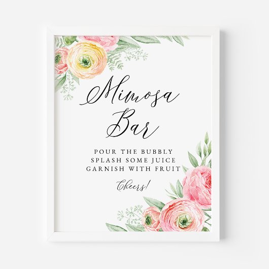 Blume Mimosa Bar Poster