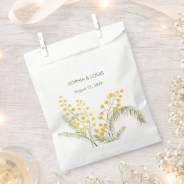Blume Mimosa Geschenktütchen