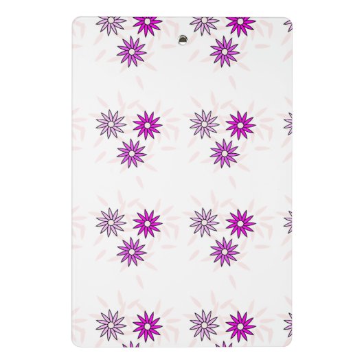 Blume Mini Klemmbrett (Rückseite)