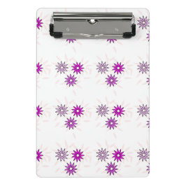 Blume Mini Klemmbrett