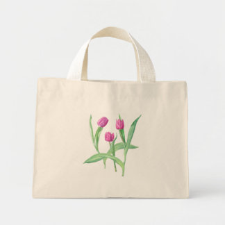 Blume Mini Stoffbeutel