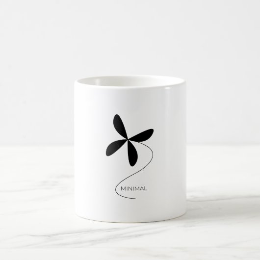 Blume minimal kaffeetasse (Mittel)