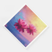 Blume Mirror Serviette (Ecke)