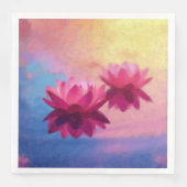 Blume Mirror Serviette (Vorderseite)