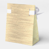 Blume mit Blätter Geschenkschachtel (Rückseite)