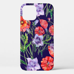 Blume mit blauen Bouquets, Blume mit rosa Glocken  Case-Mate iPhone Hülle