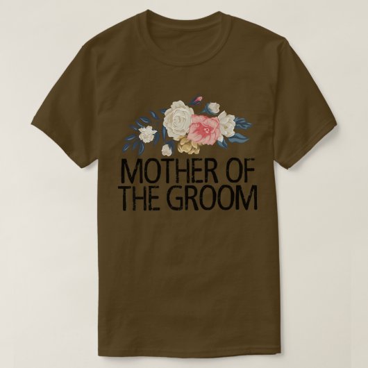Blume mit Blumen, Mutter des Bodens T-Shirt (Design vorne)