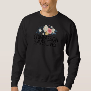 Blume mit Blumen Niedliche Liebe Mitgefühl Rette L Sweatshirt