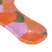 Blume mit Blumenbeeren Orange Pink Schneidebrett (Ecke)