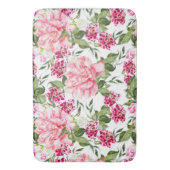 Blume mit Blumenbeeren Rose Badematte (Vorderseite Vertikal)