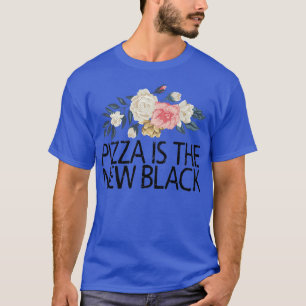 Blume mit Blumenmotiv Funny Sarcastic Pizza ist di T-Shirt