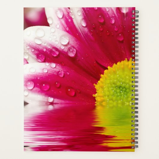 Blume mit Dew Planer (Rückseite)