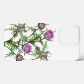 Blume mit dünnvioletter Oberfläche Case-Mate iPhone Hülle (Rückseite (Horizontal))