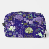 Blume mit elegantem und elegantem Print Cut Sew Ba Waschbeutel (Vorderseite)