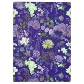 Blume mit eleganter und faszinierender Atmosphäre Klemmbrett (Rückseite)