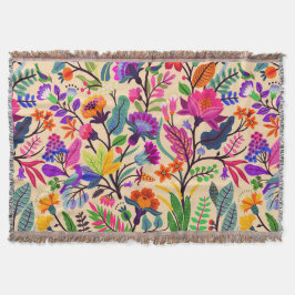 Blume mit farbigen Blumenbildern Druckmuster Decke