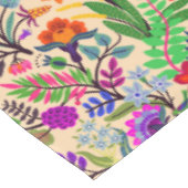 Blume mit farbigen Blumenbildern Druckmuster Tischdecke (Schrägansicht)