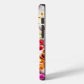 Blume mit Handnähte, Multicolor Case-Mate iPhone Hülle (Rückseite / Links)