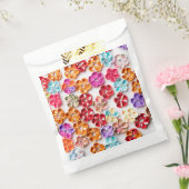 Blume mit Handnähte, Multicolor Geschenktütchen (Versiegelt)