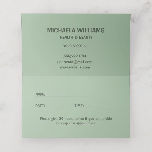 Blume mit Handnähte, Multicolor Terminkarte (Innenseite Aufgefaltet)