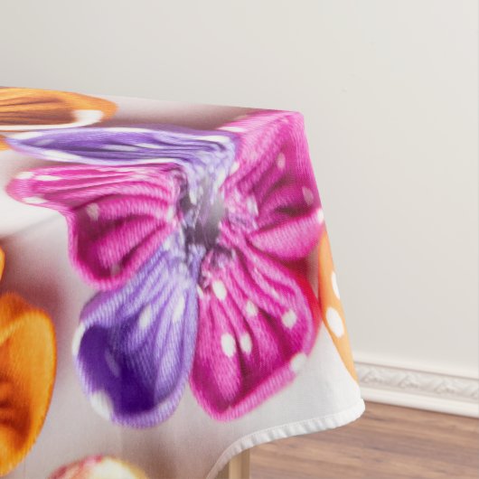 Blume mit Handnähte, Multicolor Tischdecke (Beispiel)