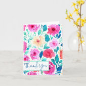 Blume mit hellen Aquarellfarben individuell anpass Karte (Gelbe Blume)