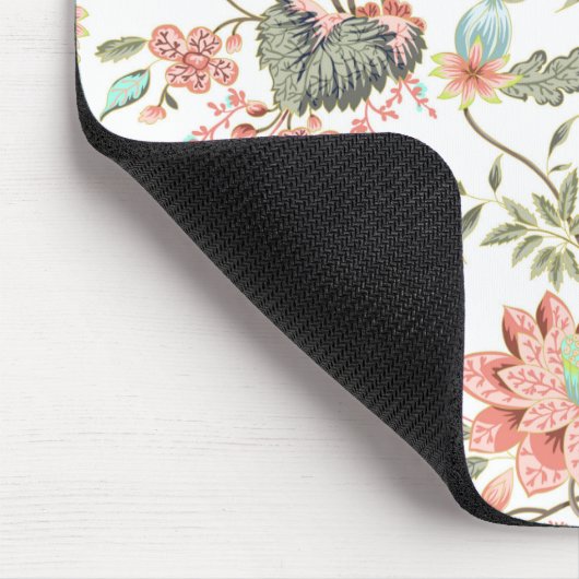 Blume mit Hummingbird Mousepad (Ecke)