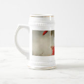 Blume mit Hummingbirds Heade Bierglas (Links)