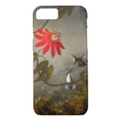 Blume mit Hummingbirds Heade Case-Mate iPhone Hülle (Rückseite)