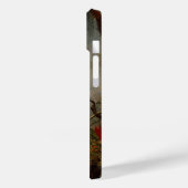 Blume mit Hummingbirds Heade Case-Mate iPhone Hülle (Rückseite / Links)