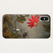 Blume mit Hummingbirds Heade Case-Mate iPhone Hülle (Rückseite (Horizontal))
