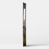 Blume mit Hummingbirds Heade Case-Mate iPhone Hülle (Rückseite / Links)