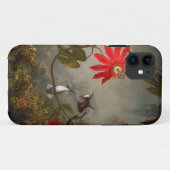 Blume mit Hummingbirds Heade Case-Mate iPhone Hülle (Rückseite (Horizontal))