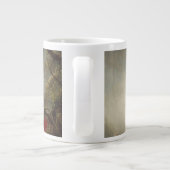 Blume mit Hummingbirds Heade Jumbo-Tasse (Rückseite)