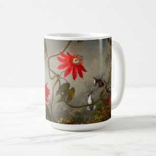 Blume mit Hummingbirds Heade Kaffeetasse
