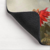 Blume mit Hummingbirds Heade Mousepad (Ecke)
