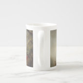 Blume mit Hummingbirds Heade Porzellantasse (Rückseite)