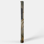 Blume mit Hummingbirds Heade Samsung Galaxy Hülle (Rechte Seite)