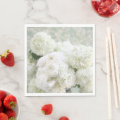 Blume mit Hydrangeas Serviette (Beispiel)