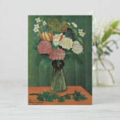 Blume mit Ivy von Henri Rousseau, Vintage Blüte (Stehend Vorderseite)