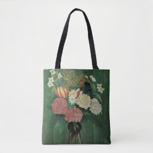 Blume mit Ivy von Henri Rousseau, Vintage Blüte Tasche
