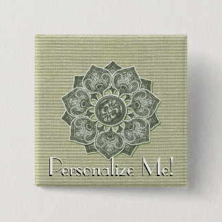 Blume mit Jacquard Pick A COLOR Button