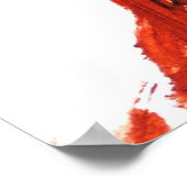 Blume mit Jungtier - Kunstdruckerei Poster (Ecke)