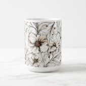 Blume mit Kaffee - Kaffeepflanzen Kaffeetasse (Mittel)
