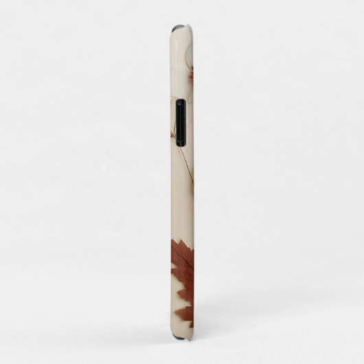 Blume mit kaltem Ton Case-Mate iPhone Hülle (Hinten/Rechts)