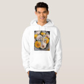 Blume mit Kostenvoranschlag Hoodie (Vorne ganz)