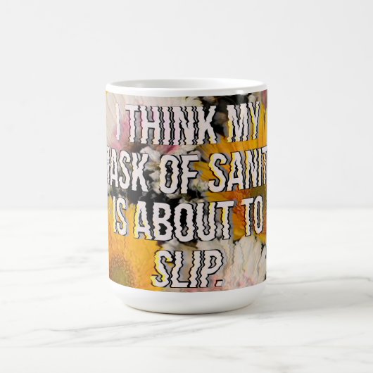 Blume mit Kostenvoranschlag Kaffeetasse (Mittel)